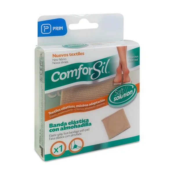 Bandă elastică din silicon cu pernuță PRIM CC229