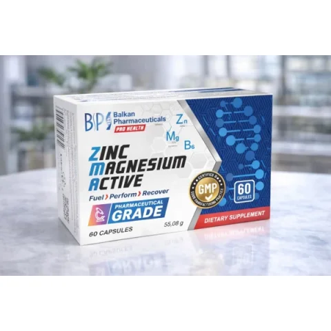 Zinc Magnesium Active caps. N60