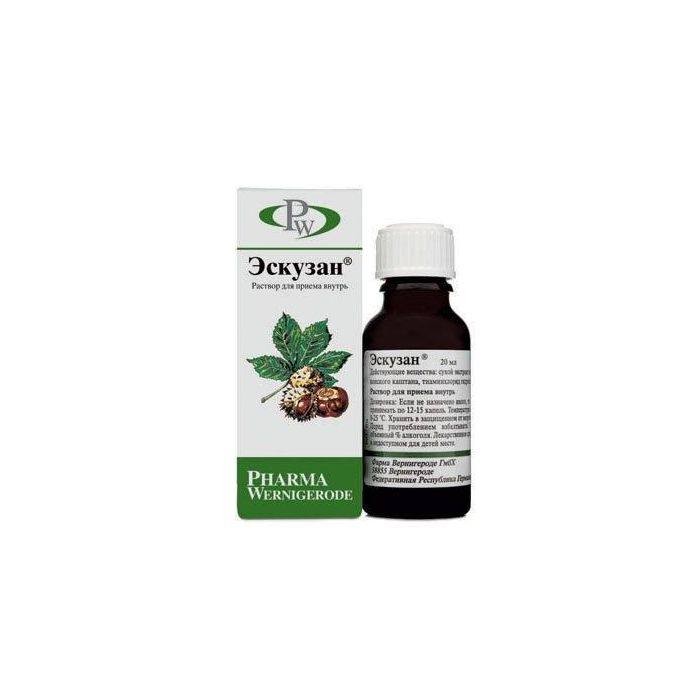 Aescusan picături orale 20 ml