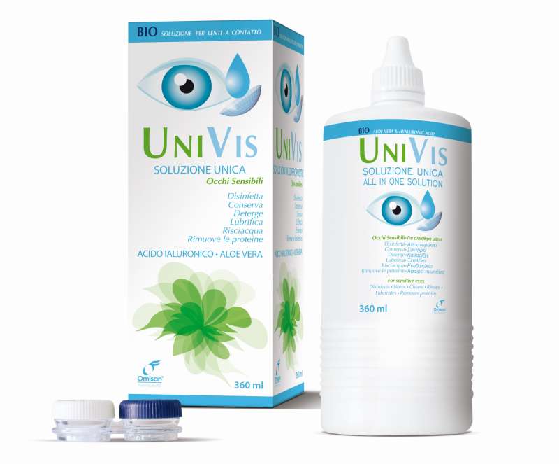 UniVis Bio, sol.ingrij.lentil.de contact 360ml