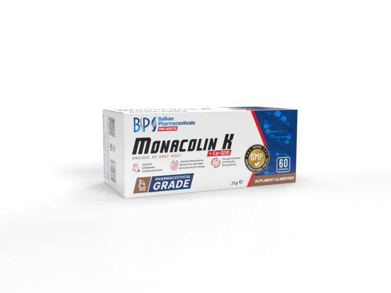 Monacolin K + Co-Q10 caps. N60 BP